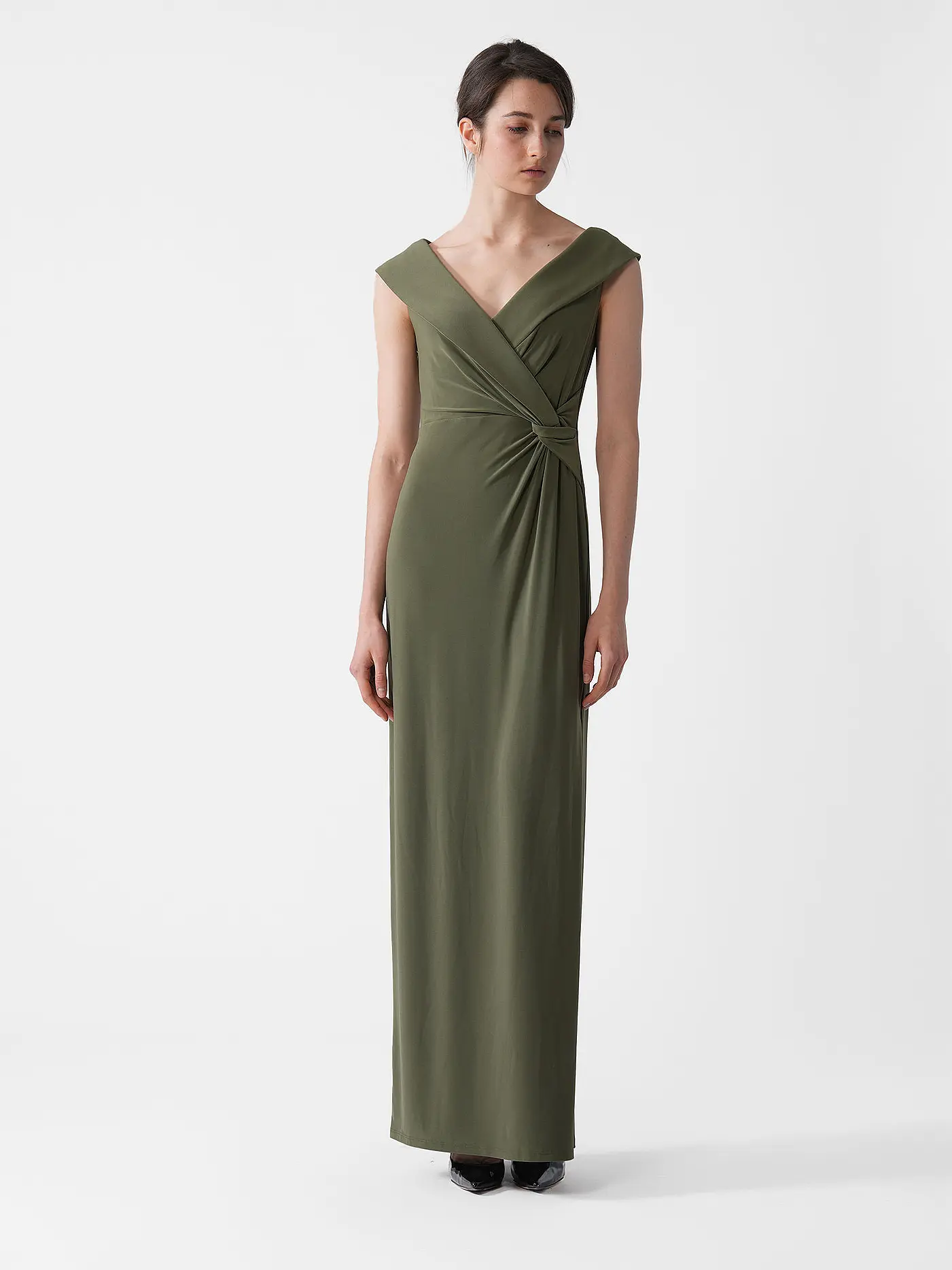 LAUREN RALPH LAUREN | Abendkleid LEONIDAS | olive